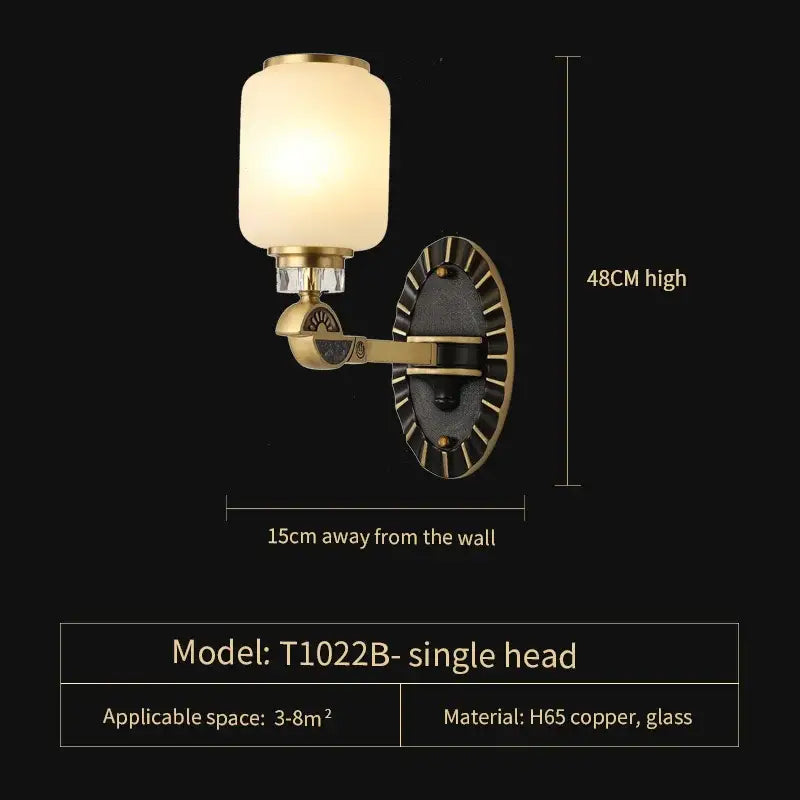 Jade Brass Chandelier