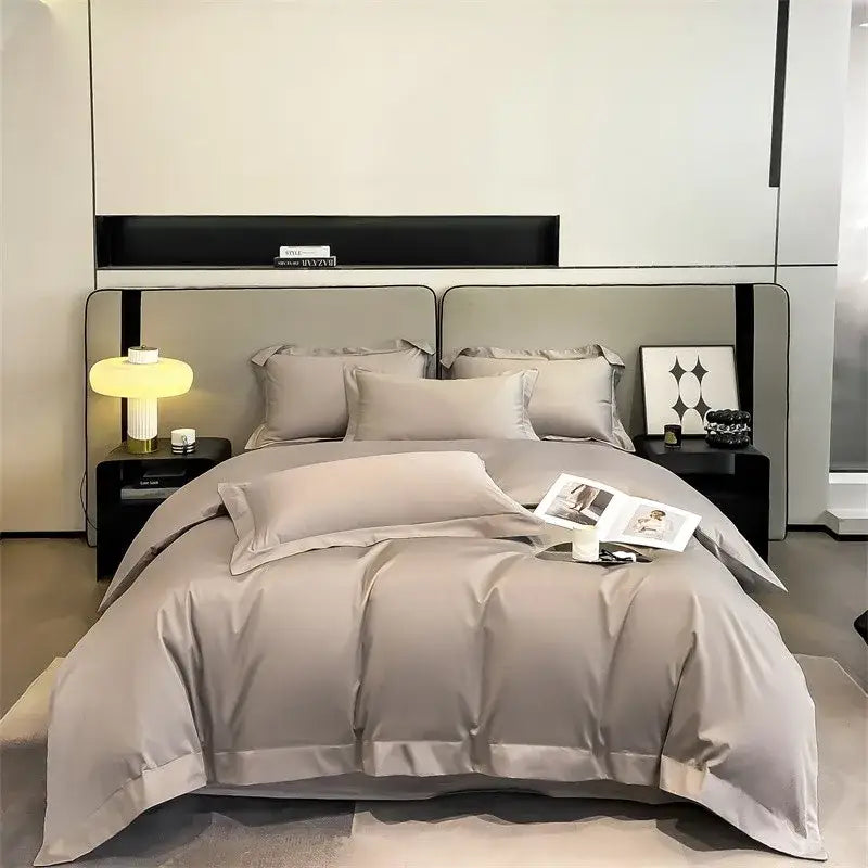 Slate Blue Cotton Bedding