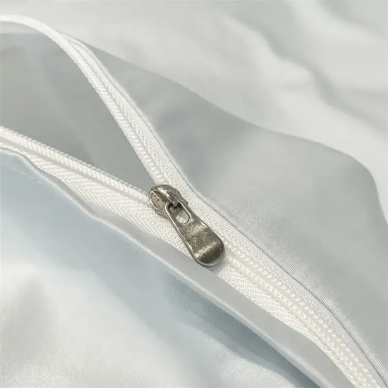 Taupe Satin Duvet Set