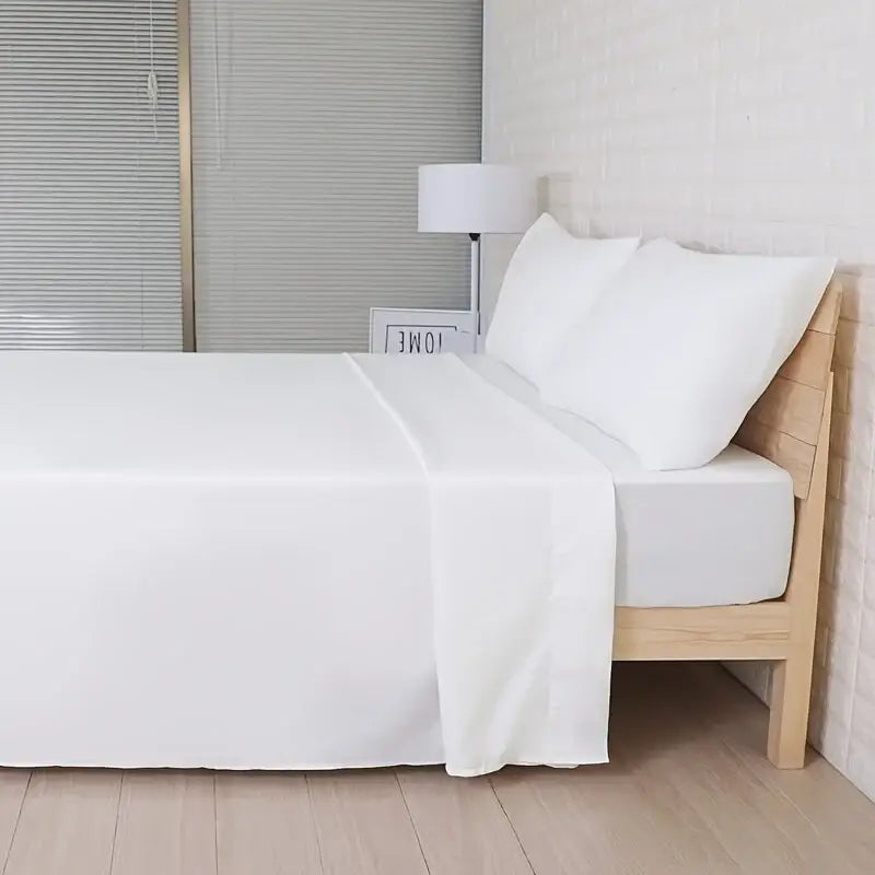 Gray Satin Sheet Set