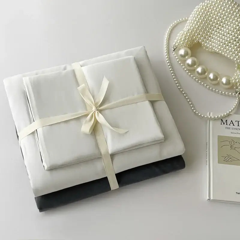 Gray Cotton Duvet Set