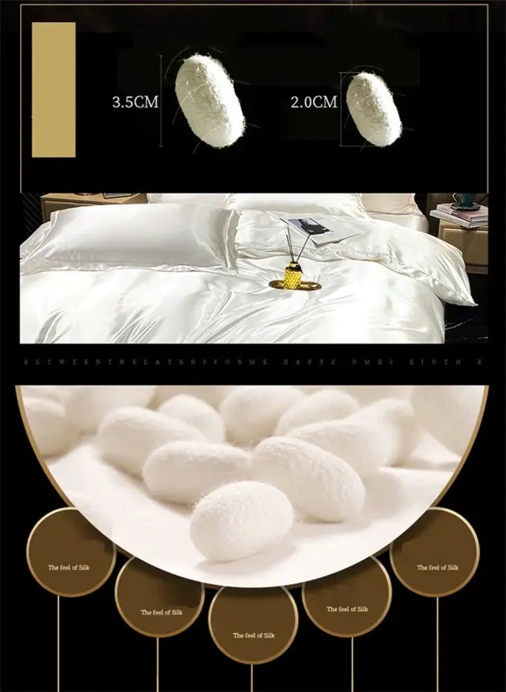 Green Satin Bedding Set