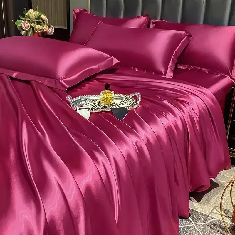 Taro Satin Duvet Set