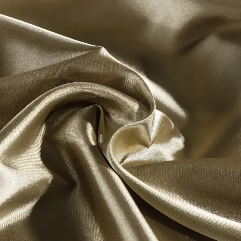 Silver Nordic Silk Duvet Cover with Pillowcase