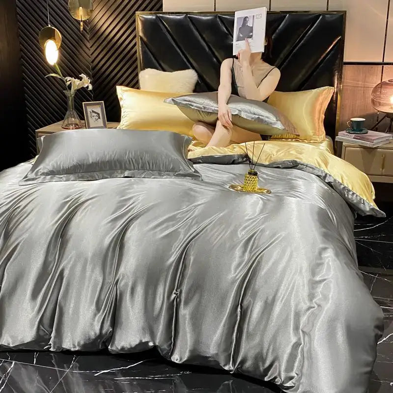 Lavender Rayon Silk Bedding