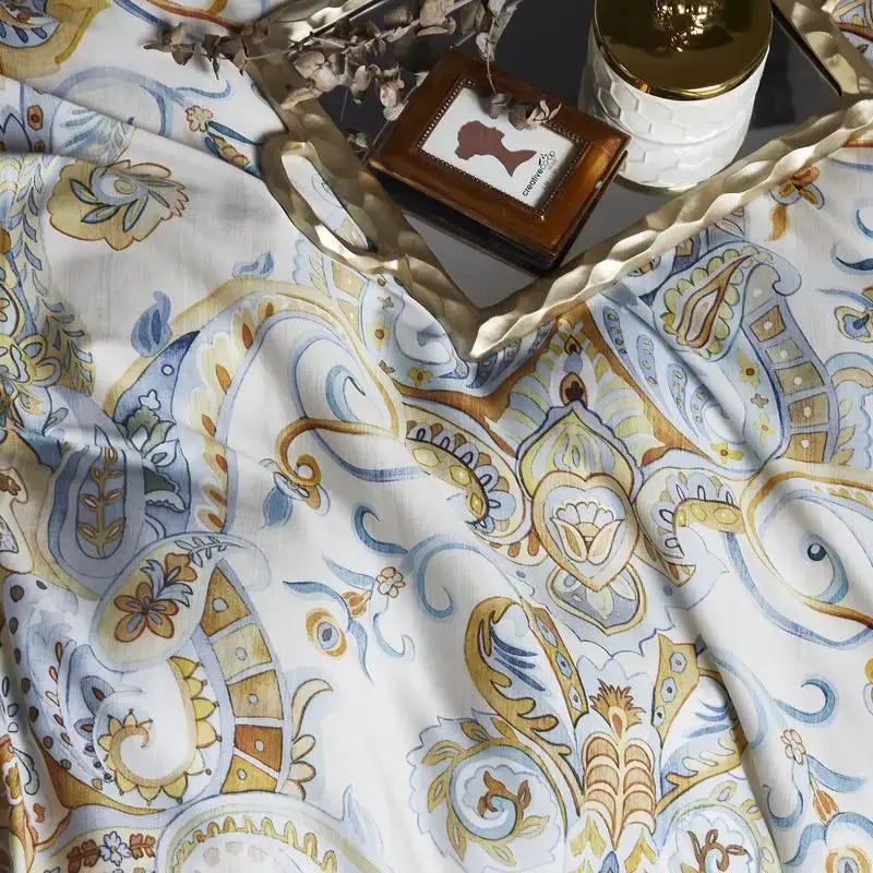 Dark Gray Egyptian Cotton Hummingbird Duvet Set