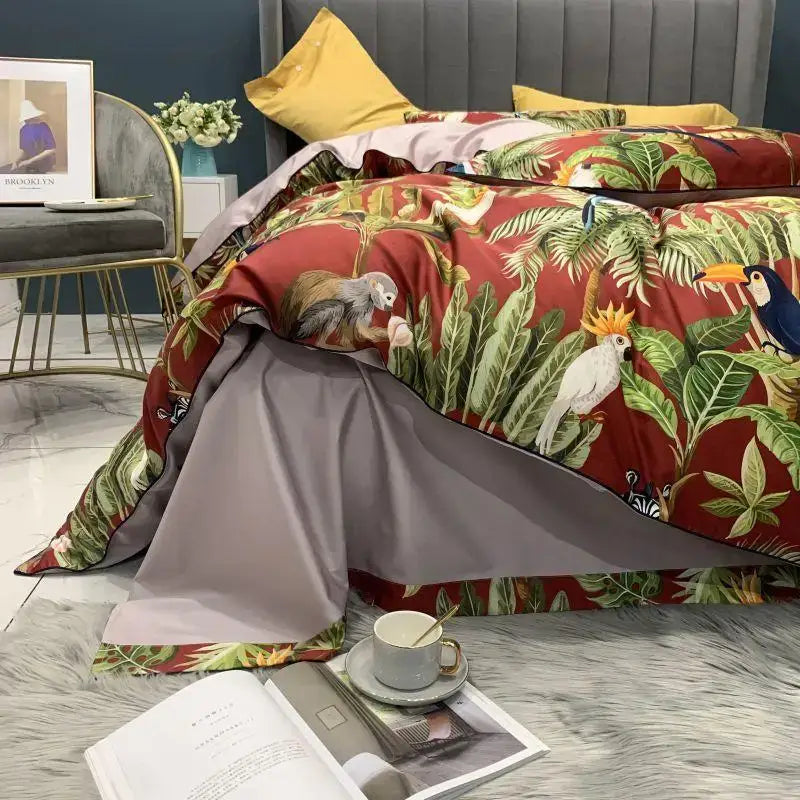 Marine Cotton Duvet Cover
