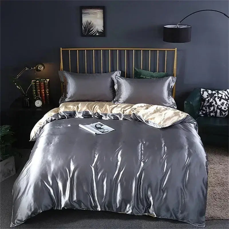 Silk Emerald Duvet Set