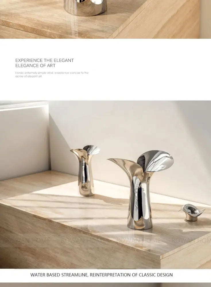 Silver Stainless Steel Vase