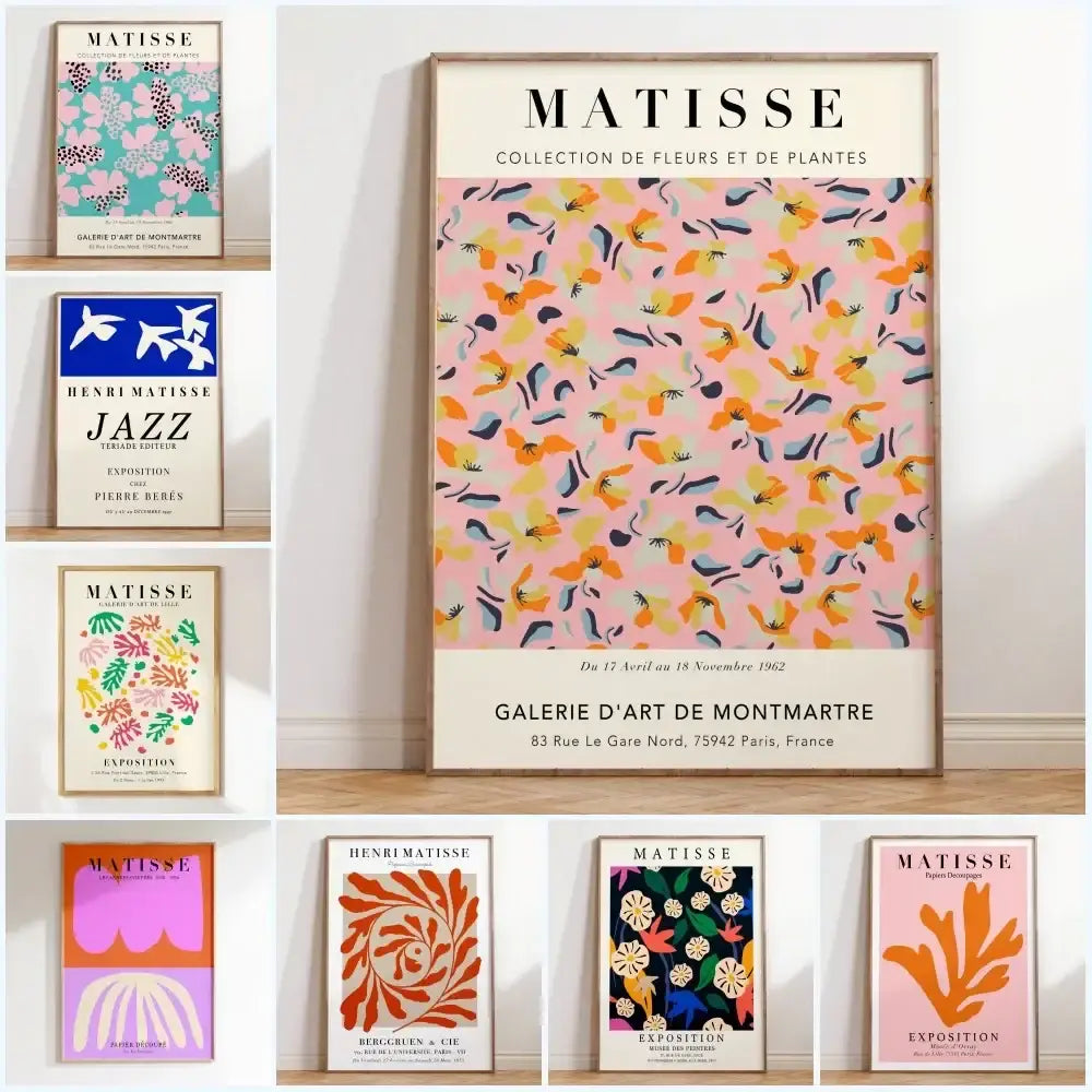 Pink Seaweed Framed Poster