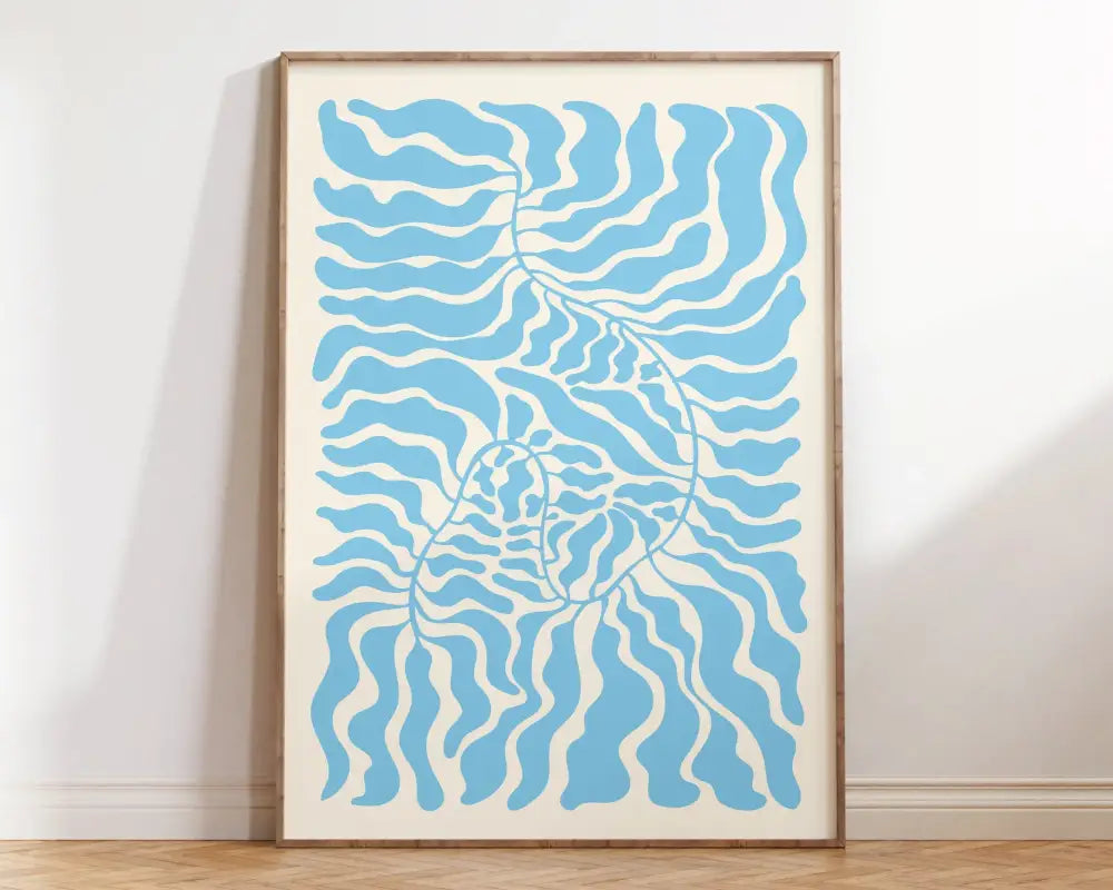 Framed Floral Art Print