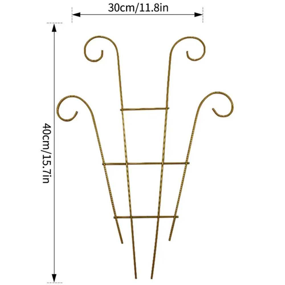 Black Iron Garden Trellis
