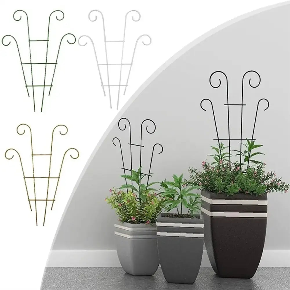 Black Iron Garden Trellis