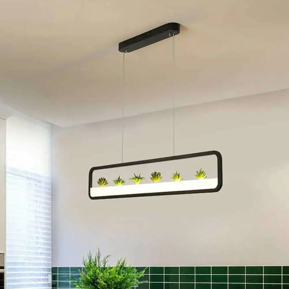 Black Metal Hanging Light