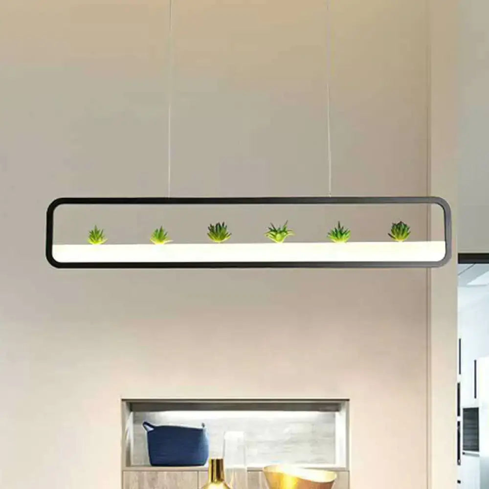 Black Metal Hanging Light