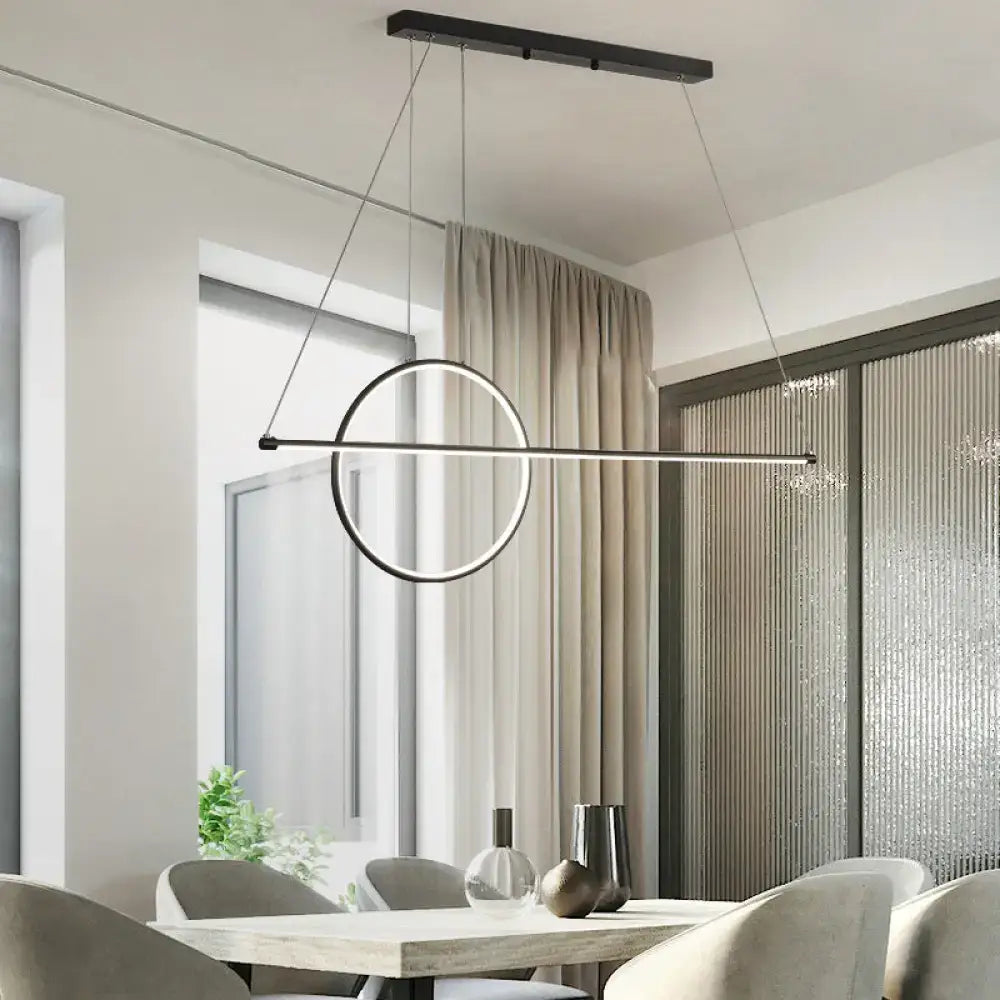 Metallic Pendant Light