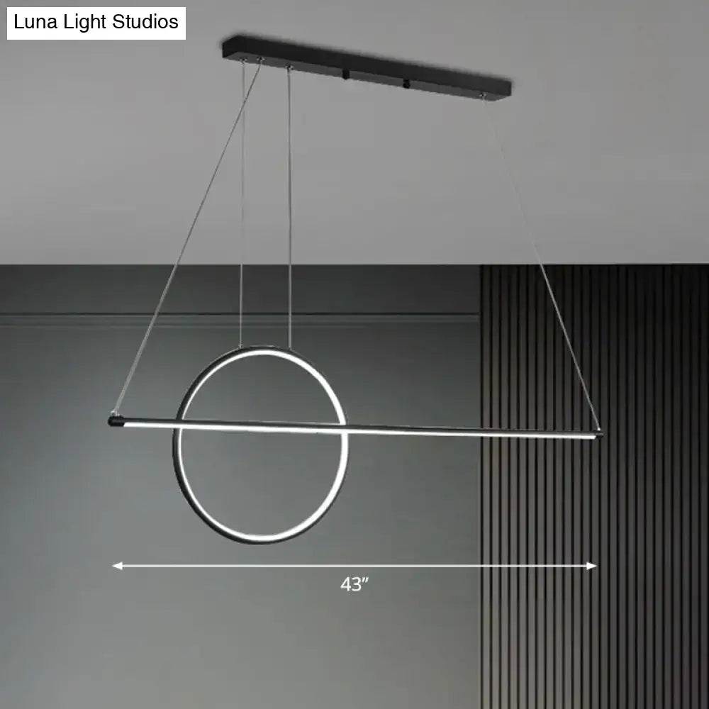 Metallic Pendant Light