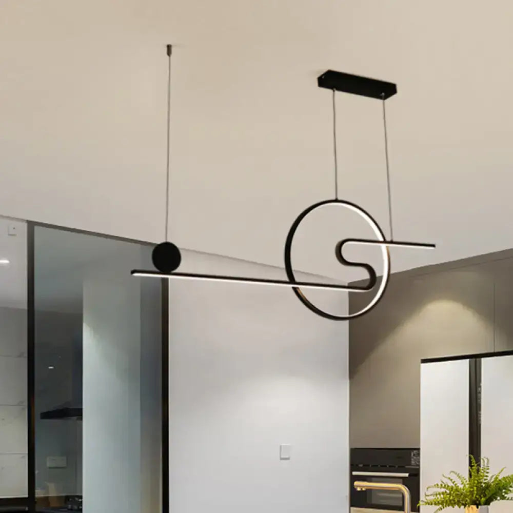 Gold Island Pendant Light Warm or White LED