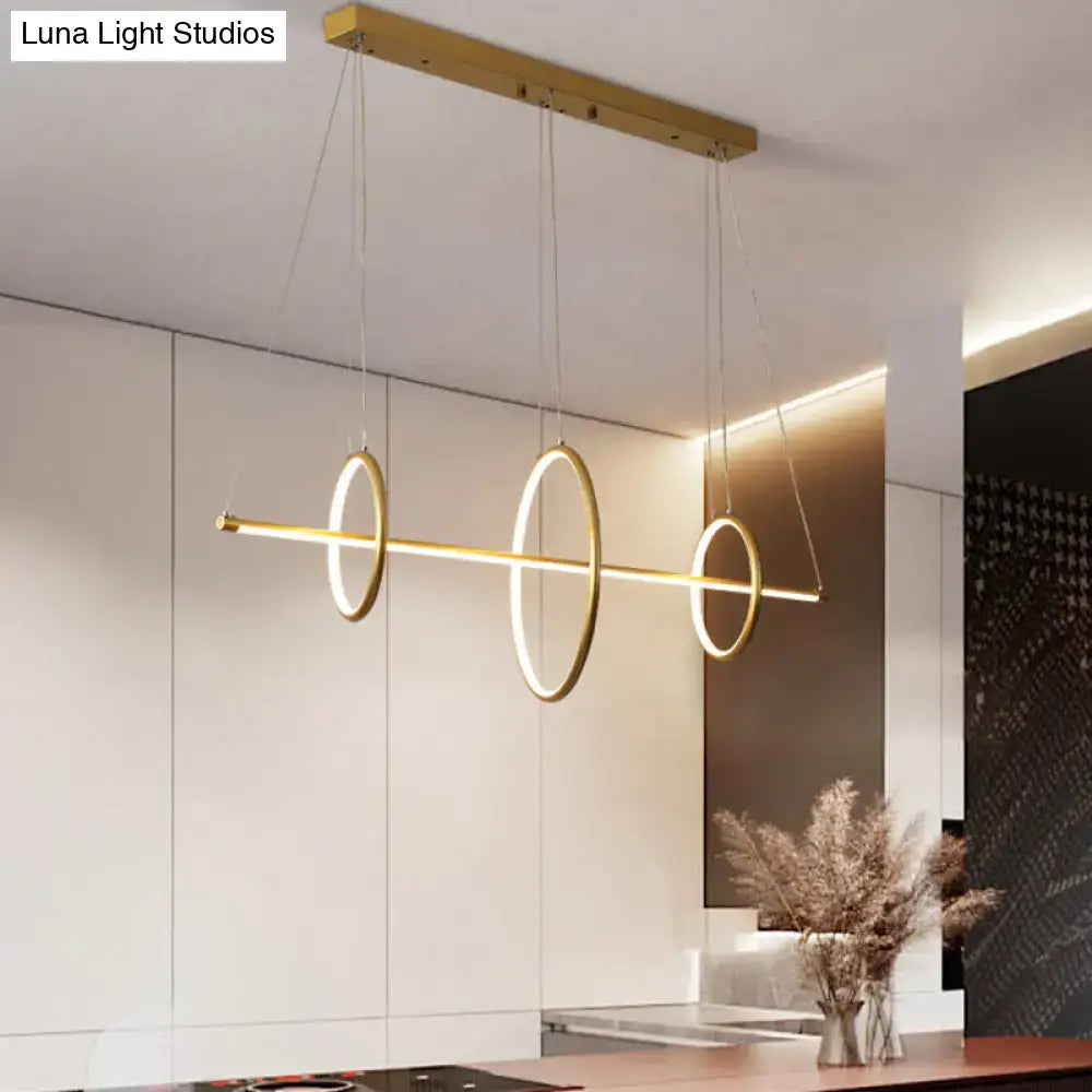 Gold Black Ceiling Light