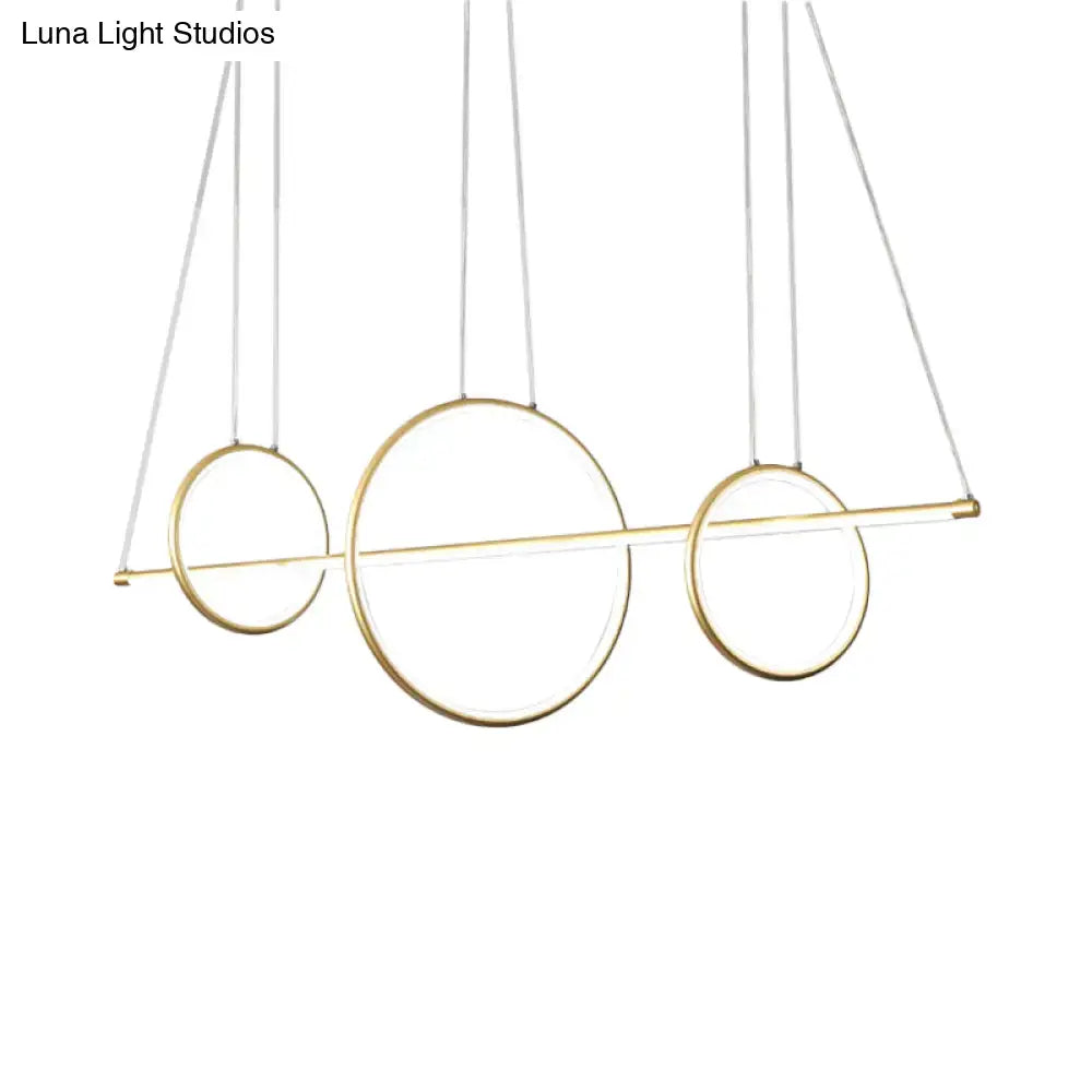 Gold Black Ceiling Light