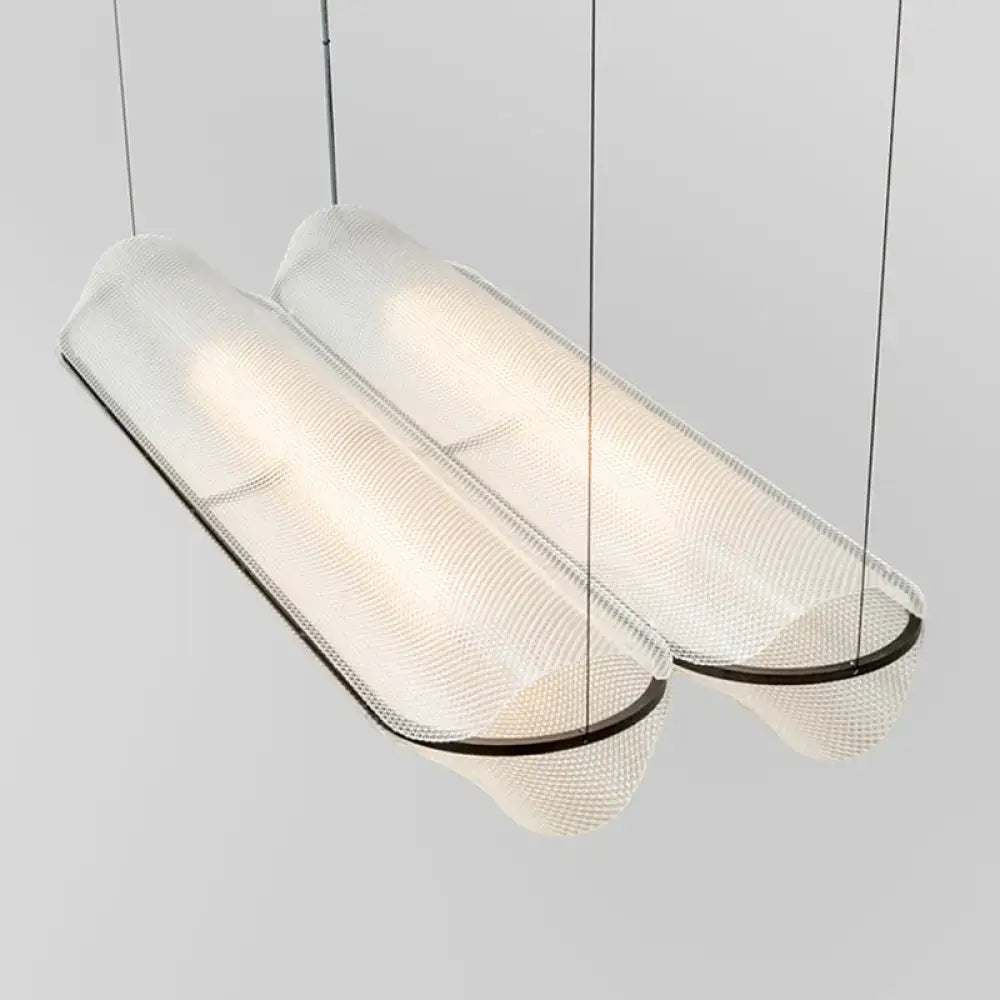 Clear Acrylic Pipe Pendant