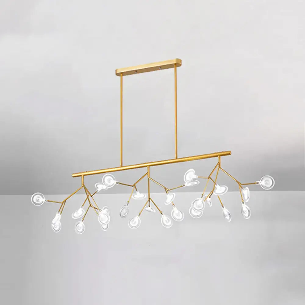 Black Firefly Glass Chandelier