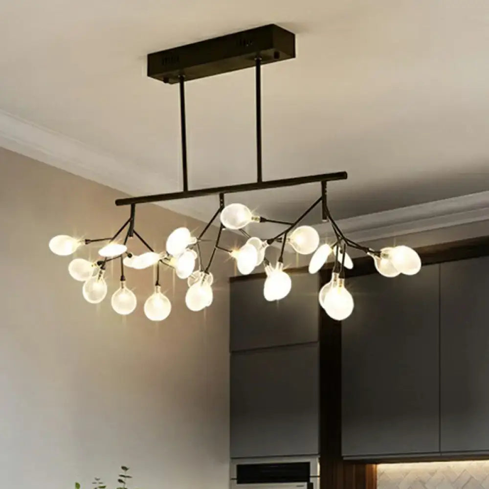 Gold Black Minimalist LED Ceiling Light