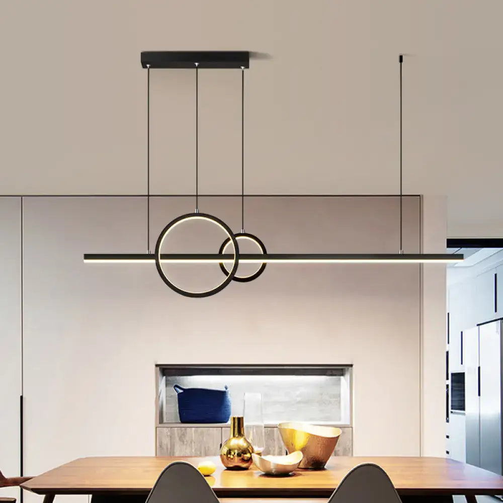 Gold Ring Ceiling Light