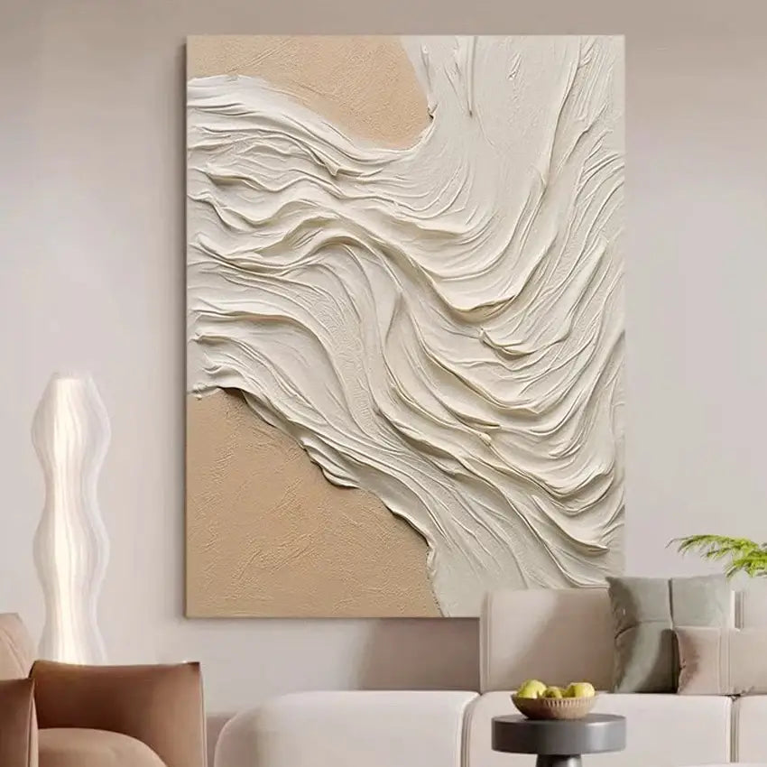 White 3D Wall Art