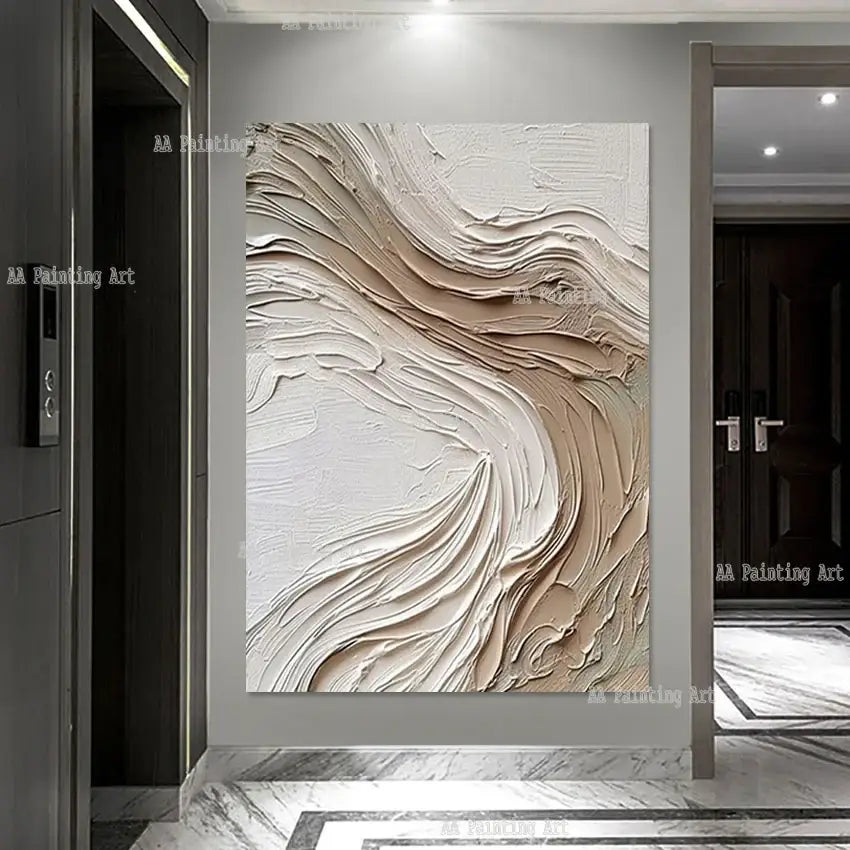 White 3D Wall Art