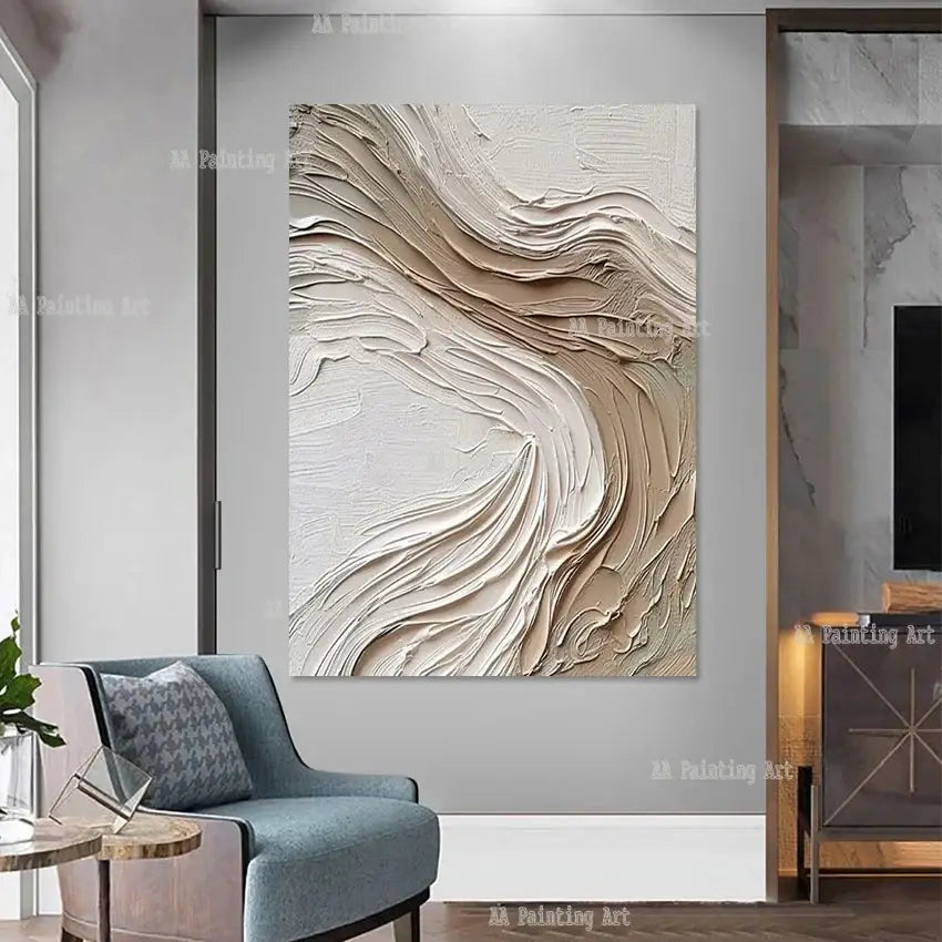 White 3D Wall Art