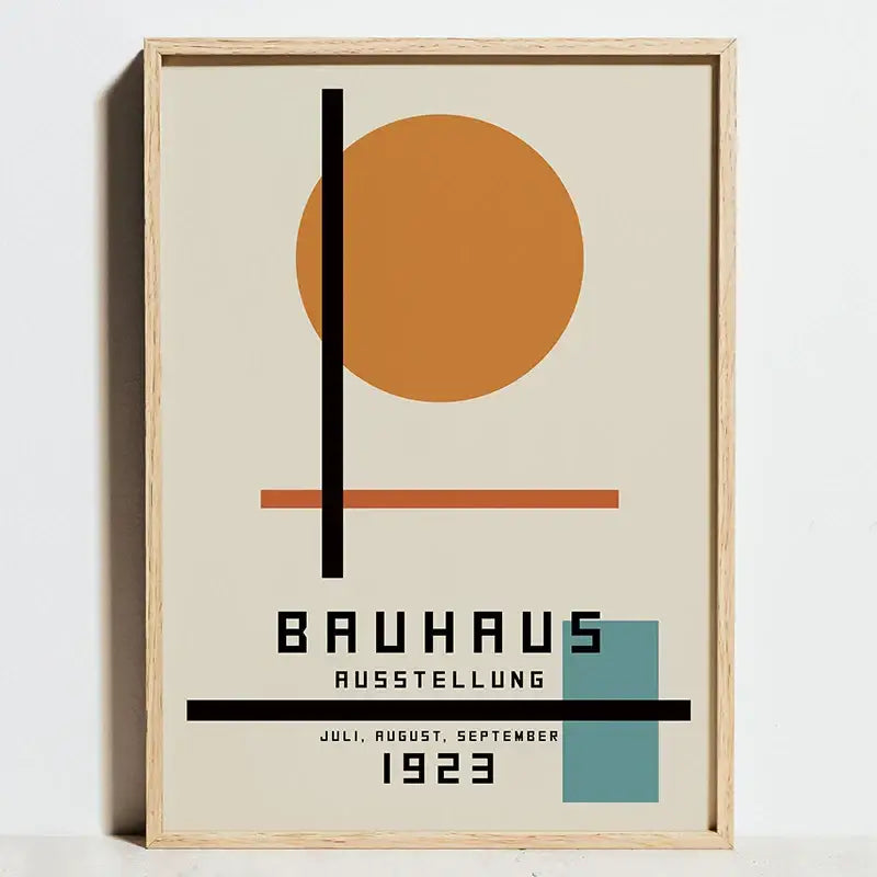 Black White Bauhaus Posters