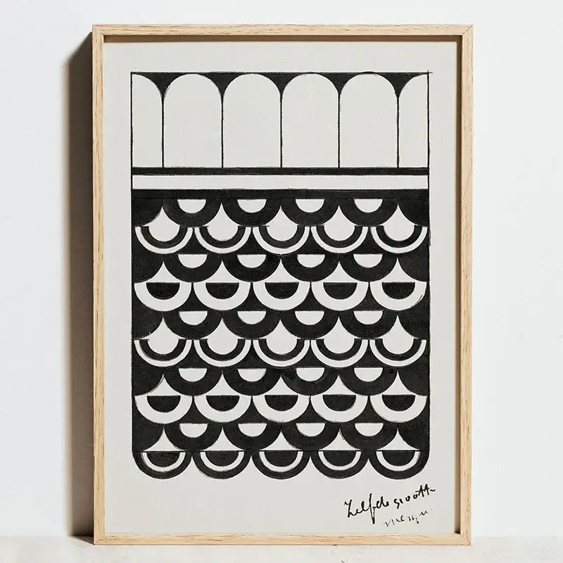 Black White Bauhaus Posters