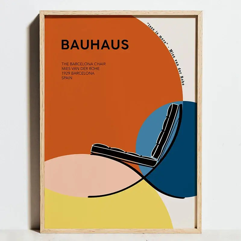 Black White Bauhaus Posters