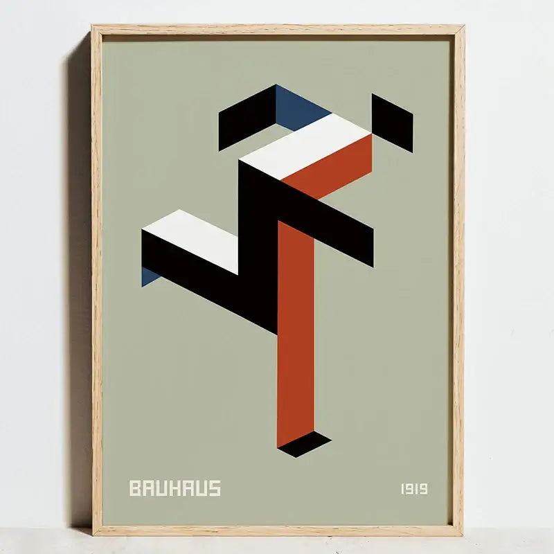 Black White Bauhaus Posters