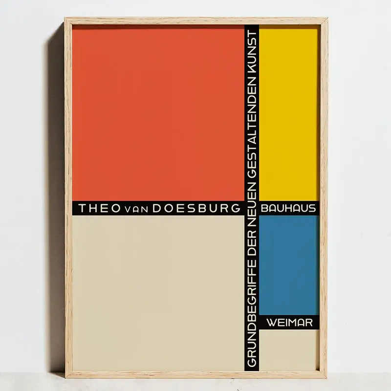 Black White Bauhaus Posters