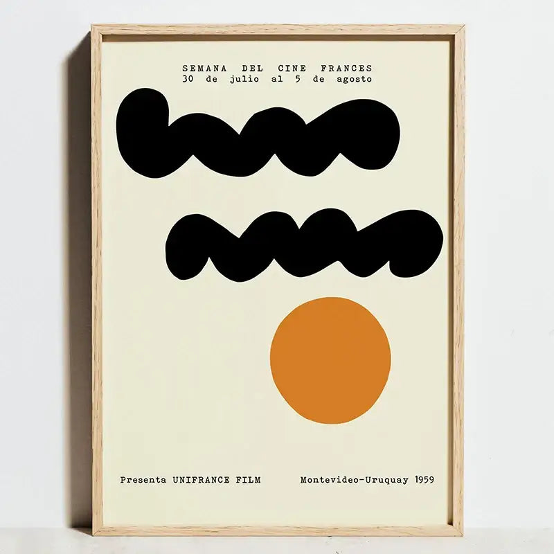 Black White Bauhaus Posters