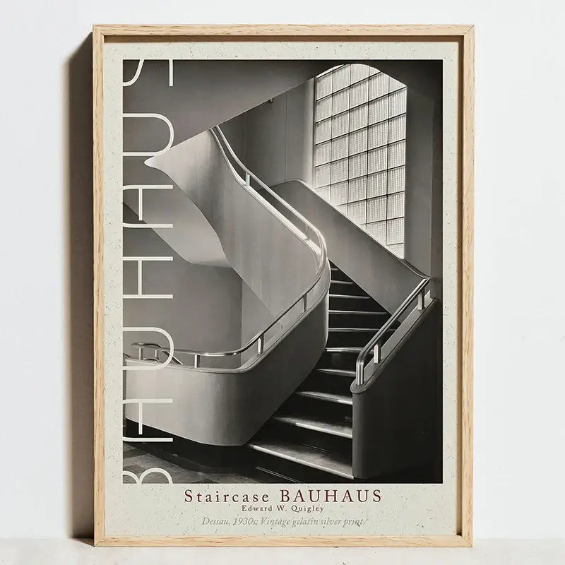 Black White Bauhaus Posters