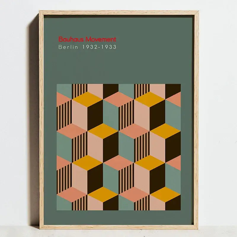 Black White Bauhaus Posters