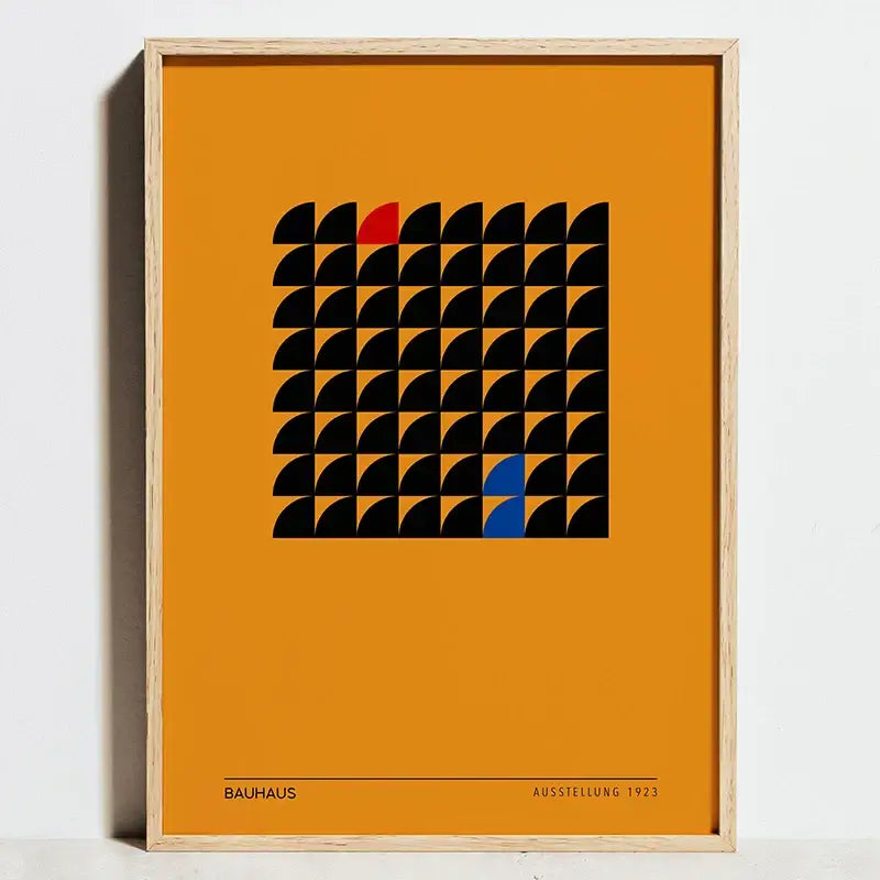 Black White Bauhaus Posters
