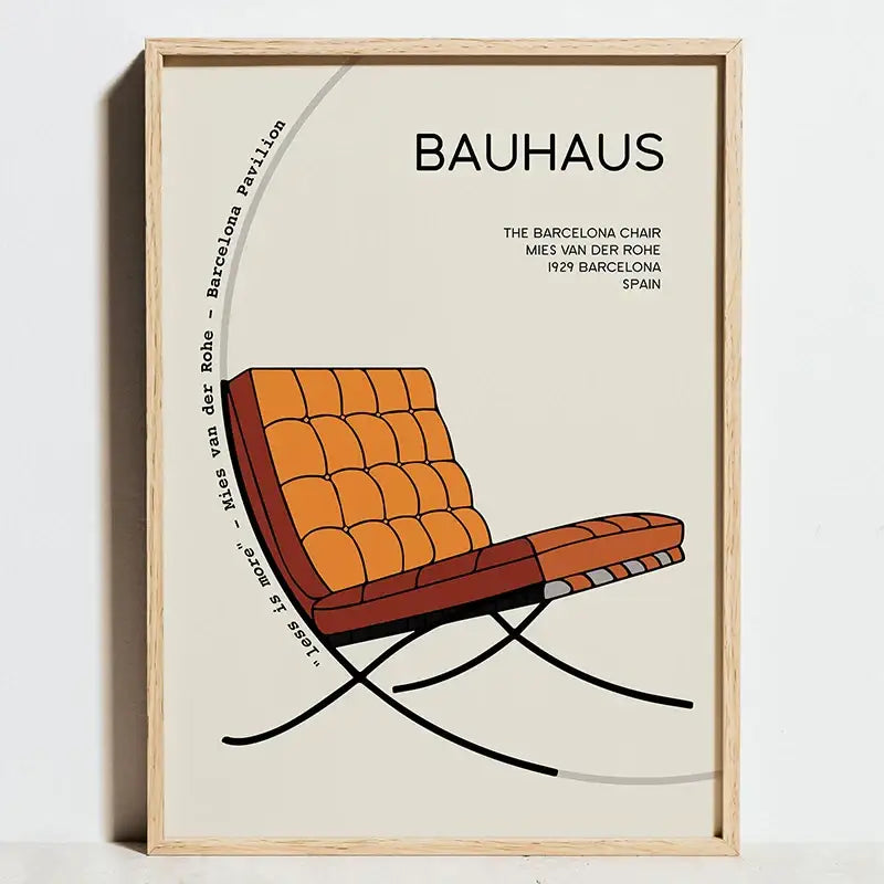 Black White Bauhaus Posters