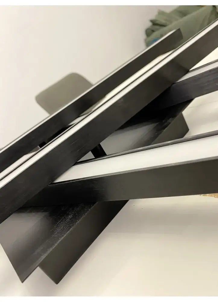 Black Square LED Chandelier