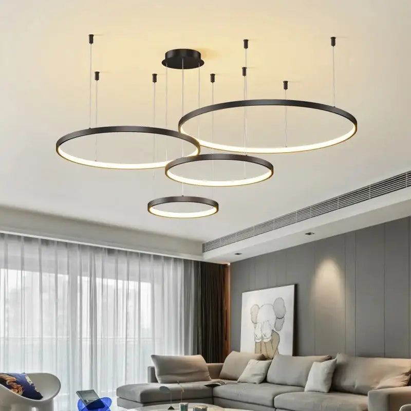 Black Gold Dimmable Pendant