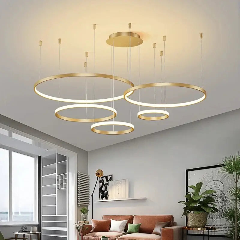 Black Gold Dimmable Pendant