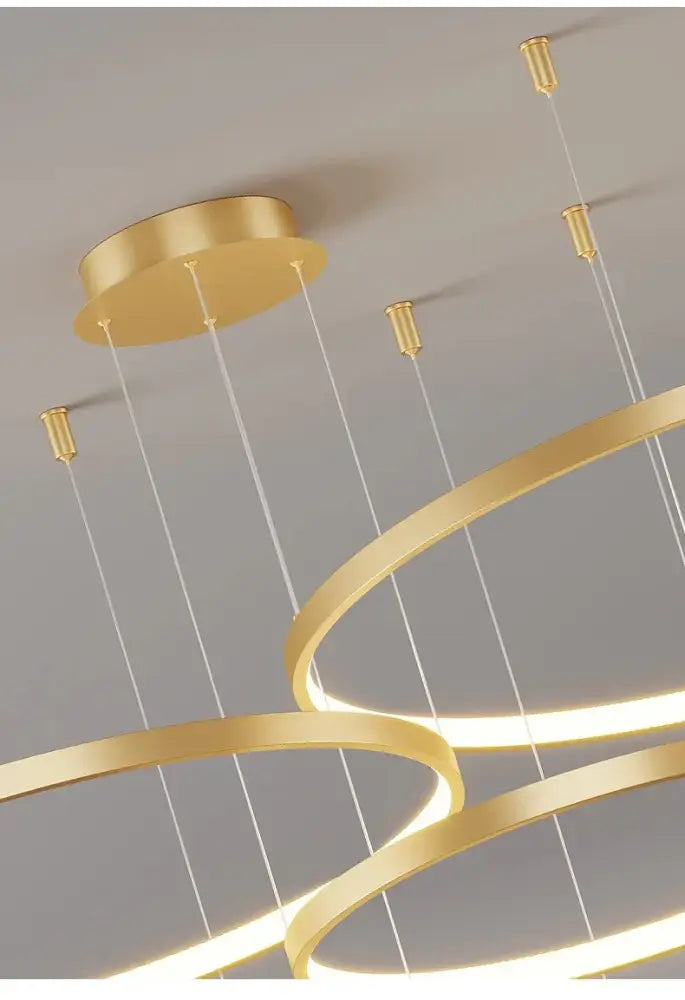 Black Gold Dimmable Pendant