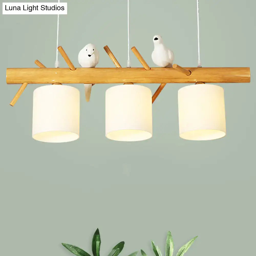 Wood Branch Island Pendant
