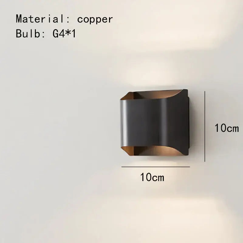 Black Bronze Wall Sconce