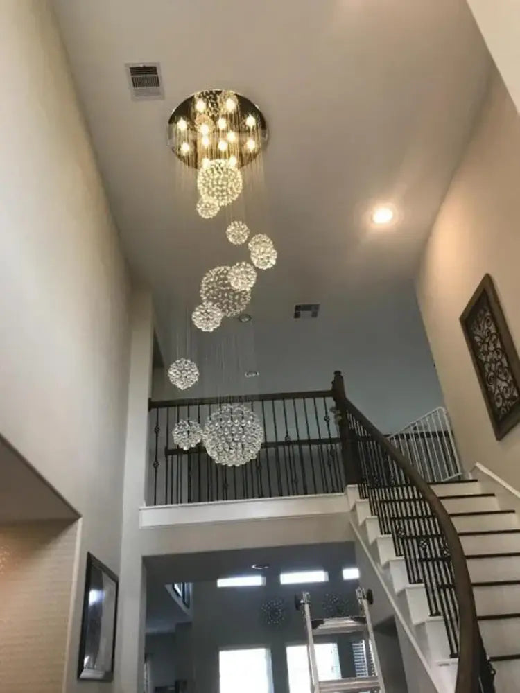 Crystal Raindrop Chandelier