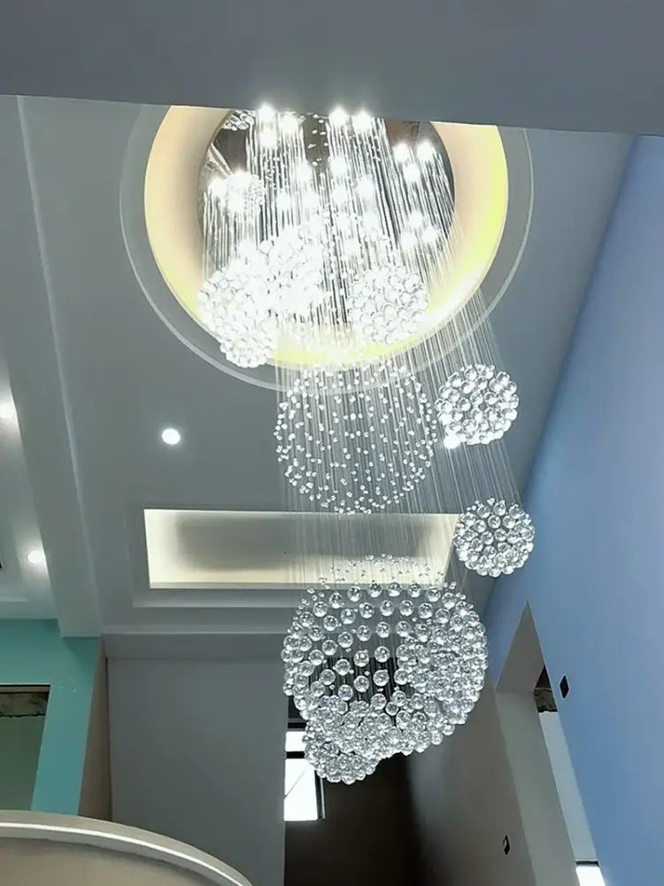 Crystal Raindrop Chandelier