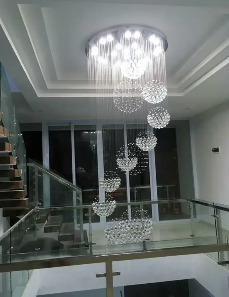 Crystal Raindrop Chandelier